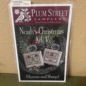 Noah's Christmas Ark V Hyenas and Sheep PATTERN Plum Street Samplers New